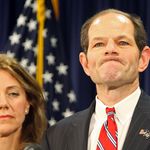On March 10, 2008, the day Spitzer announced he was <a href="http://gothamist.com/2008/03/10/governor_spitze_1.php">linked to a prostitution ring</a>.<br/>